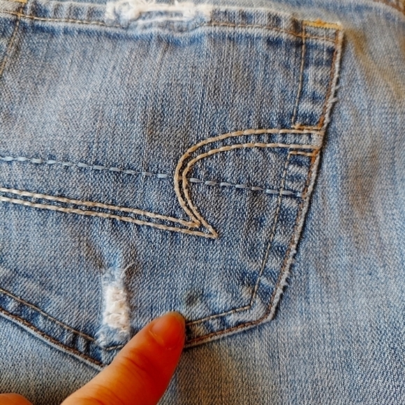 AEO Low Rise Ankle Cropped Jeans - Picture 10 of 12